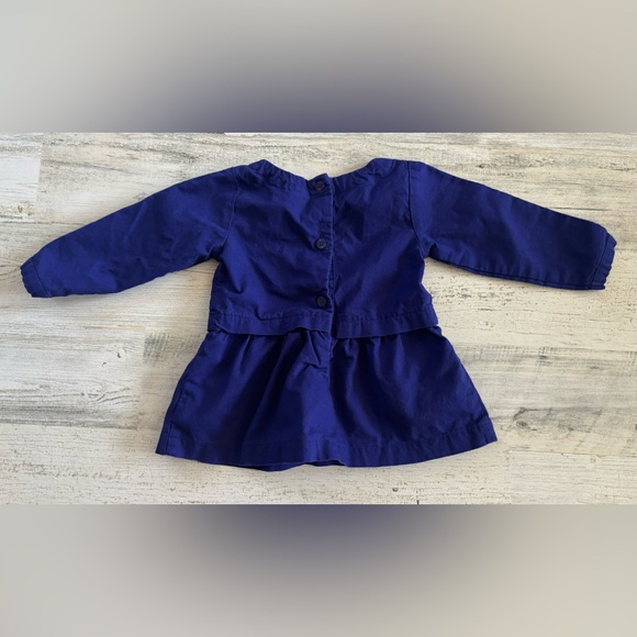 3/$9 - Carter’s Girls Long Sleeve Top Size 9 months - Picture 2 of 3